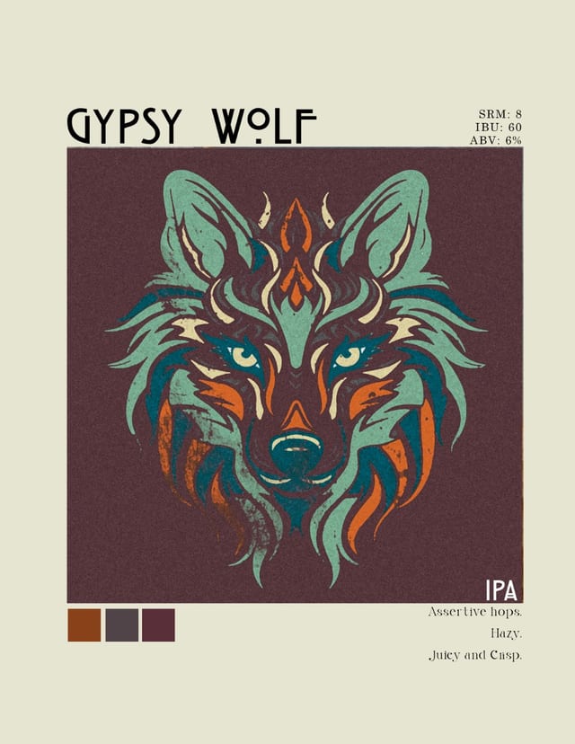 4. GYPSYWOLF | HAZY | 6% | 60 IBU