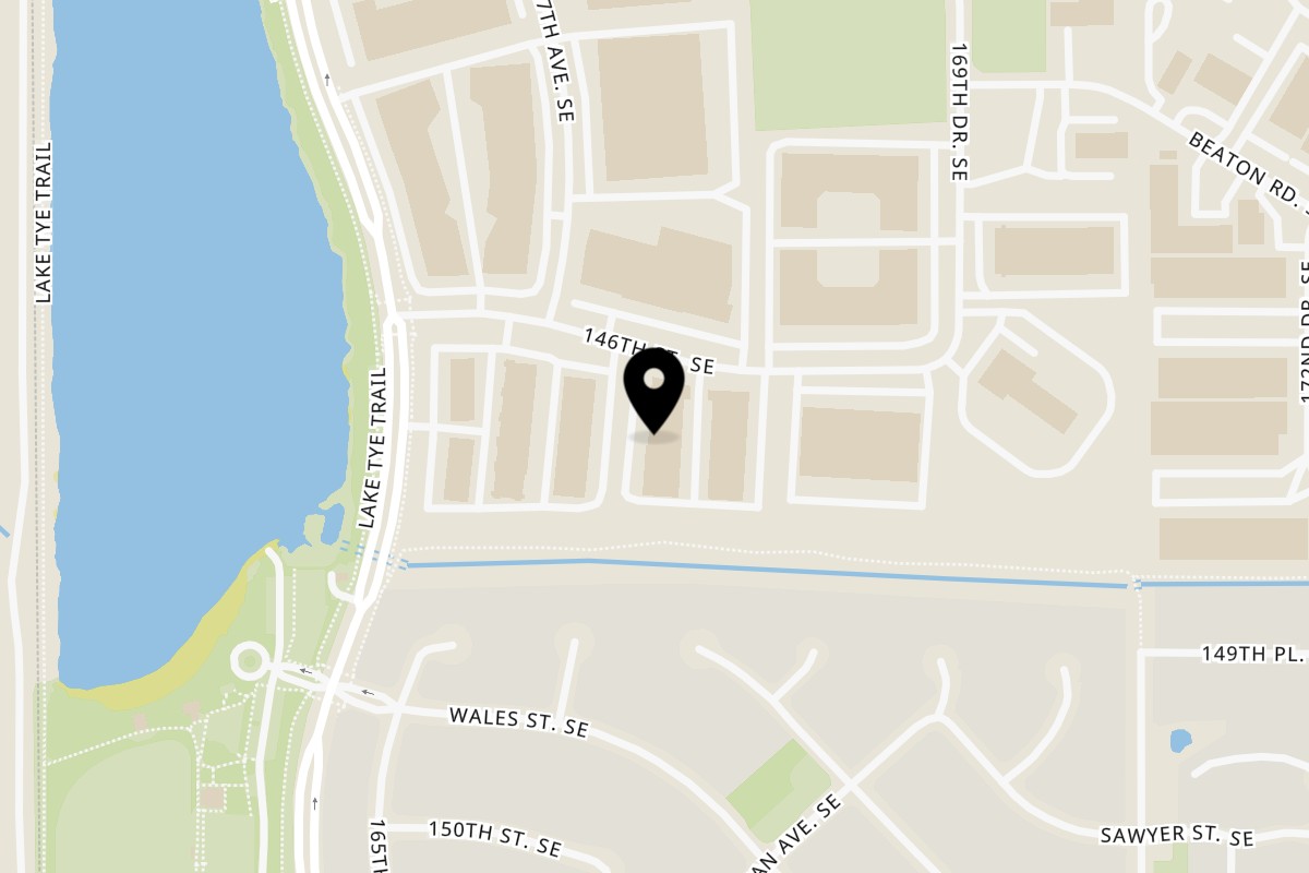 Map showing the location of Dreadnought Brewing on 16726 146th St SE #153 in Monroe